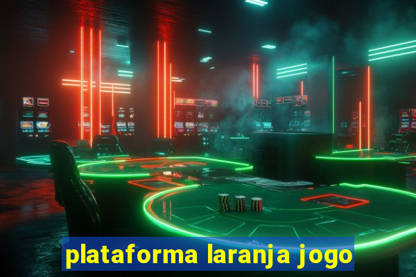 plataforma laranja jogo